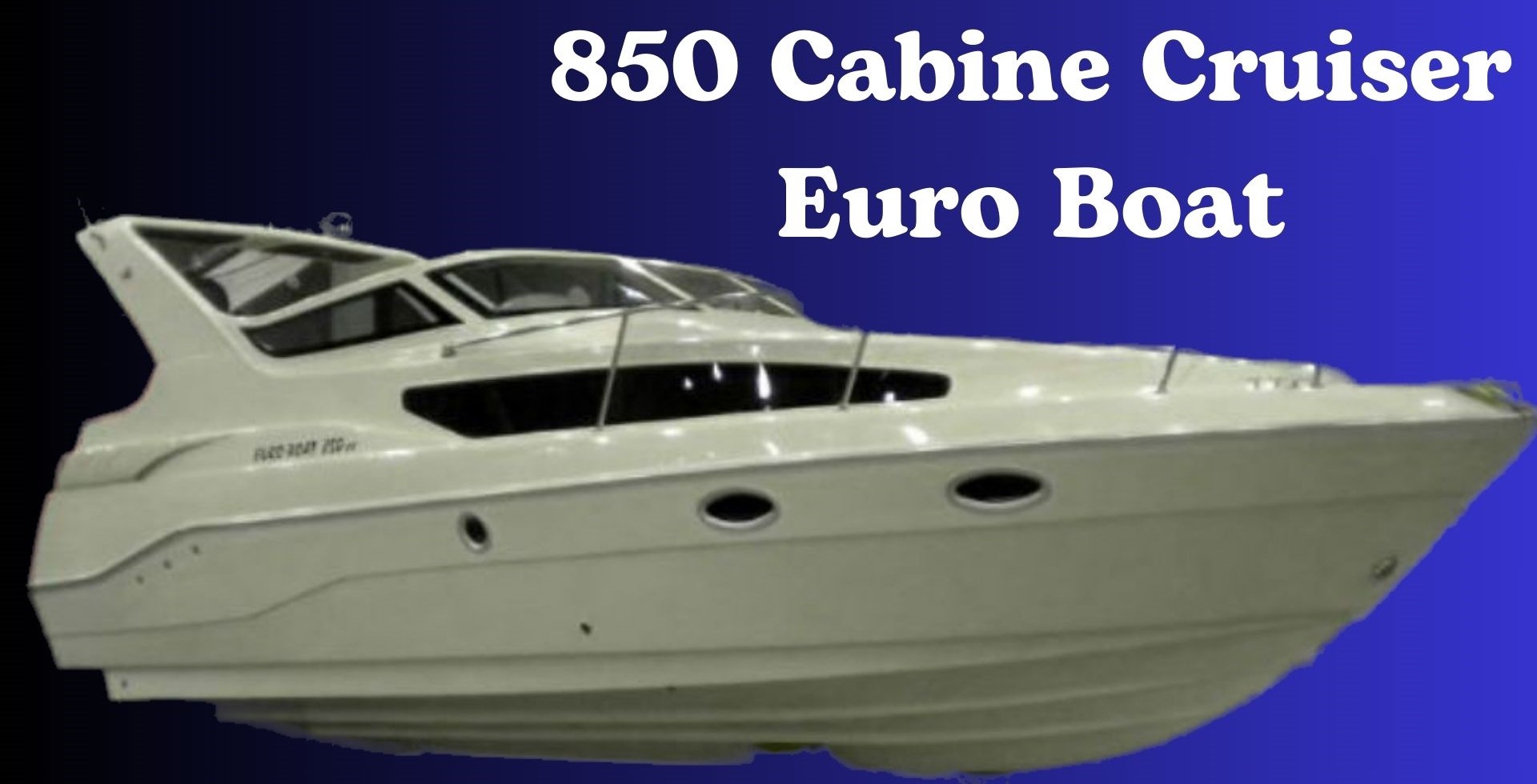 8,50 m Cabin Cruiser Tekne